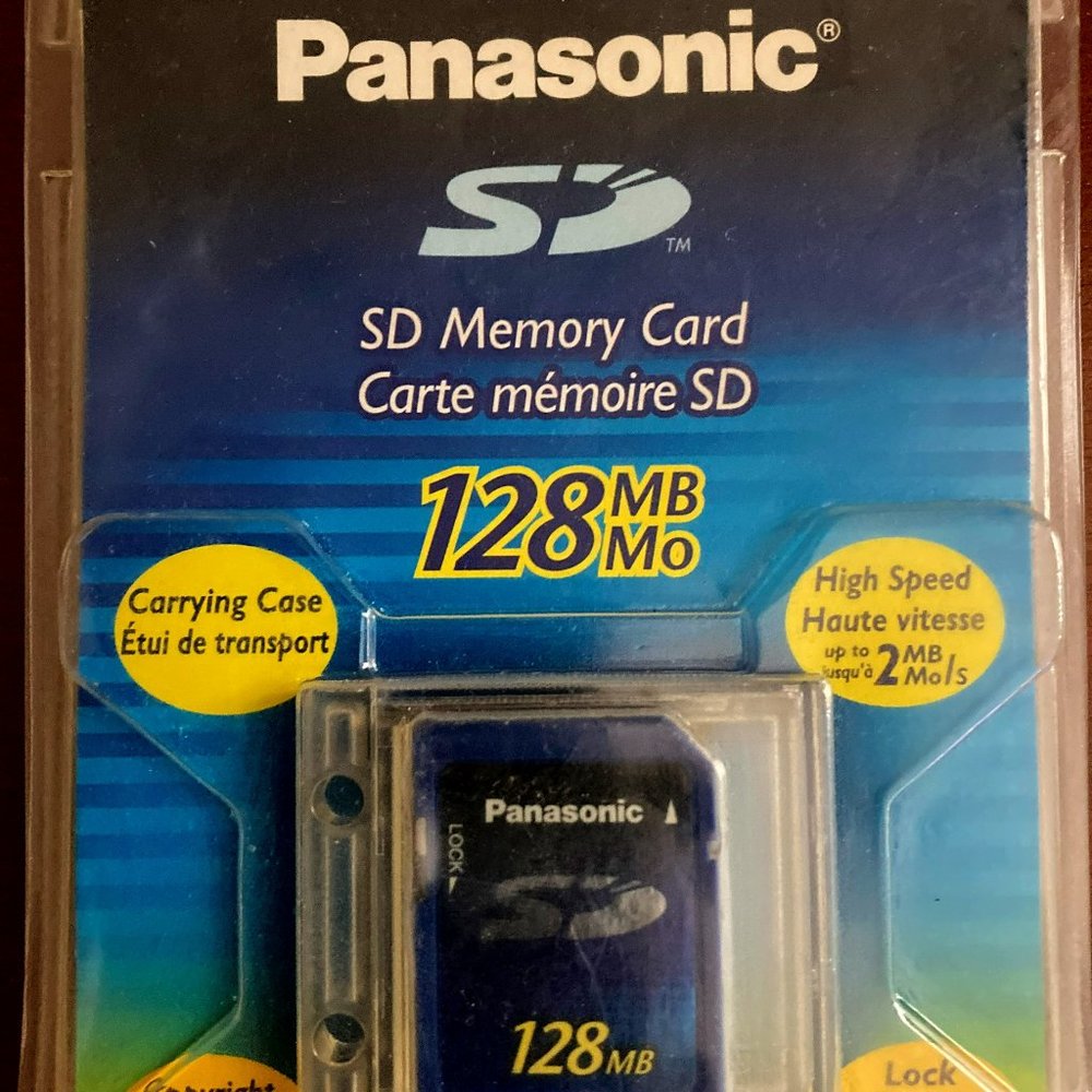 Panasonic 128Mb SD Memory Card